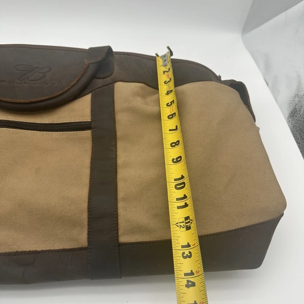 Vintage Canyon Outback‎ Jeffries Leather Canvas Duffle Bag 25